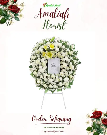 Krans Bunga Duka Gampeng